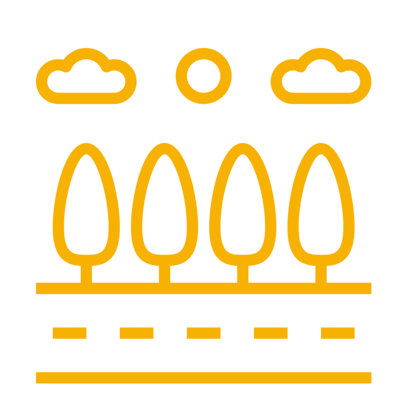 stats icon voor km holle wegen duurzaam beheerd 10
